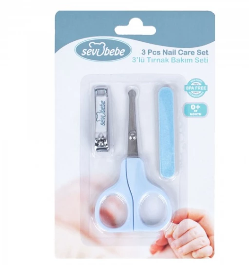 Sevi Bebe 507.1/2 3'li Tırnak Bakım Seti - 8