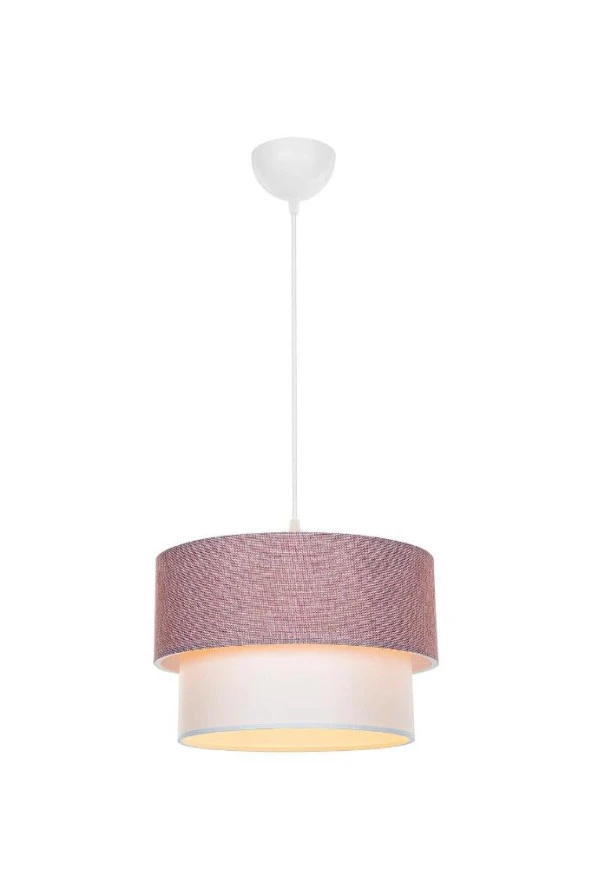 Gülkurusu Kumaş Sarkıt Pasta Avize - 3