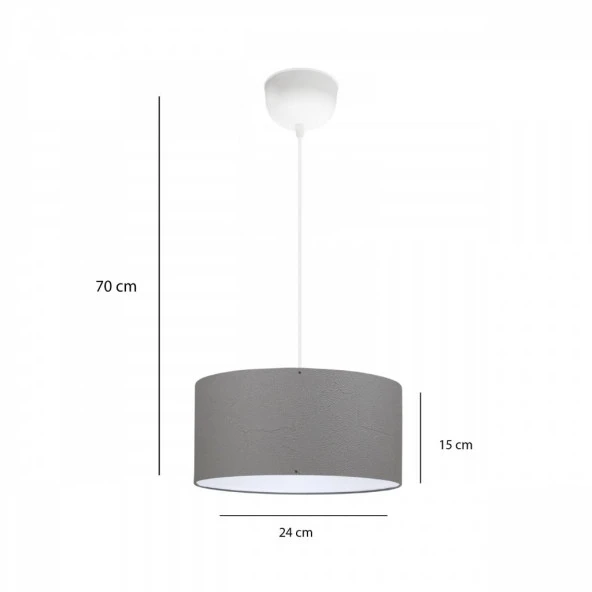 Dekoratif Mini Tekli Sarkıt Avize Antasit - 3