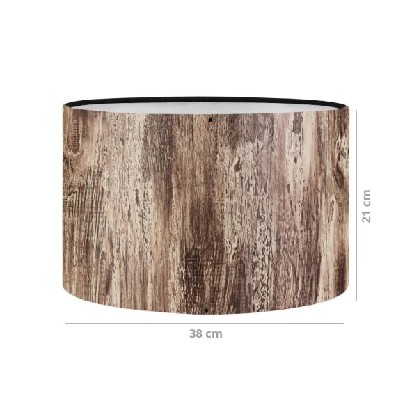 Pratik Yedek Lambader Başlığı Ağaç Desen İthal UPVL Malzeme - 2