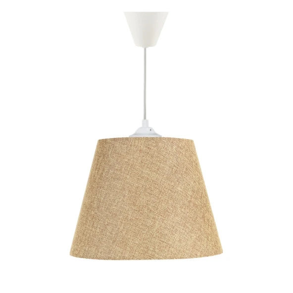 Sofia Konik Kumaş Tavan Sarkıt Kumbeji Hol Antre Çocuk Odası Mutfak Avize - Resim 2