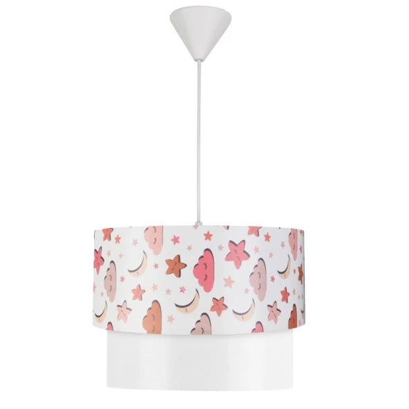 Çocuk Odası Pasta Şeklinde Avize Aydede Pvc Malzeme Çocuk Odası Sarkıt - 2