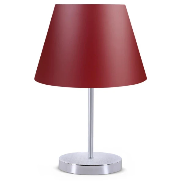 Kuzey Krom Gövdeli Abajur Bordo UPV