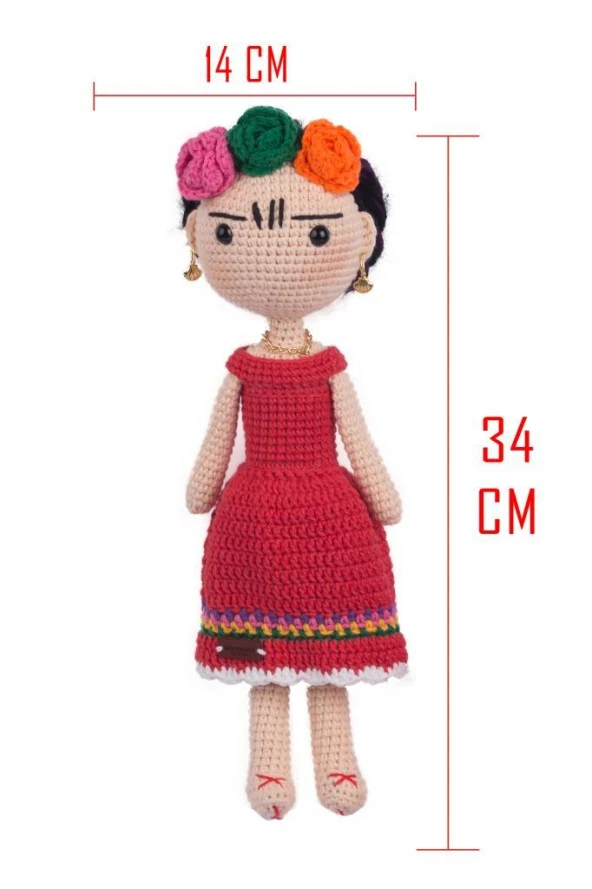 Amigurumi Organik Oyuncak-Uyku Arkadaşı -Örme Bebek - 3