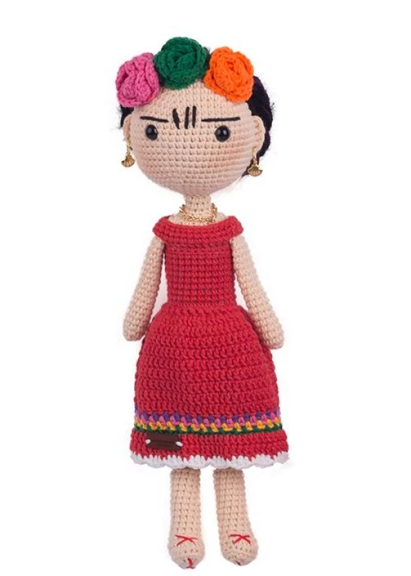 Amigurumi Organik Oyuncak-Uyku Arkadaşı -Örme Bebek - 4