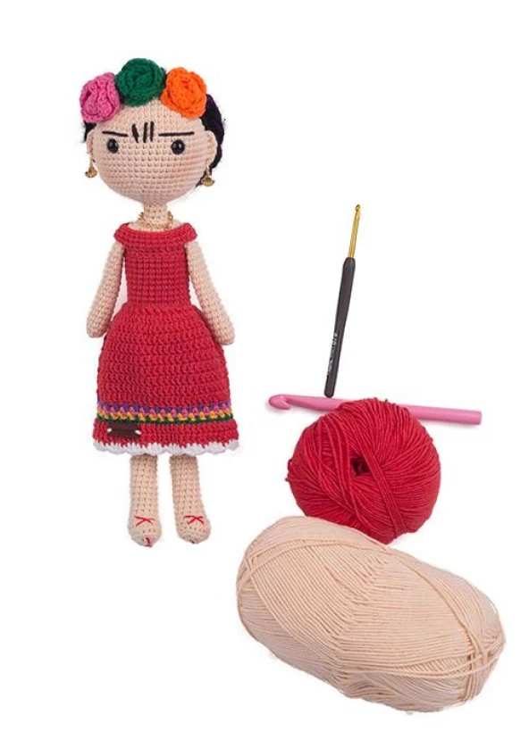 Amigurumi Organik Oyuncak-Uyku Arkadaşı -Örme Bebek - 5