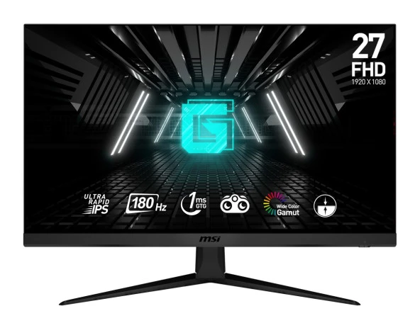 MSI G2712F 27 FLAT ULTRA RAPID IPS 1920x1080 FHD 16:9 180HZ 1MS ADAPTIVE-SYNC GAMING MONITOR