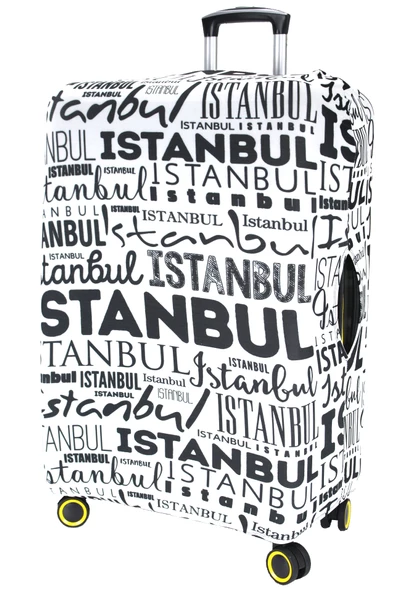 (My#79 İstanbul Yazılar) VALİZ İÇİN KILIF - 2