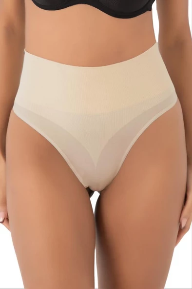 Form Angel Bayan Alt Karın Toparlayıcı String Külot Korse 5203 - Resim 4