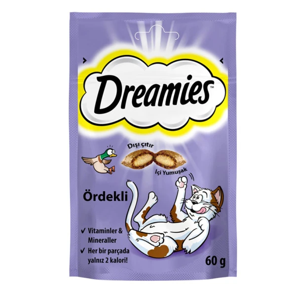 Dreamies Ördekli Kedi Ödülü 60 Gr