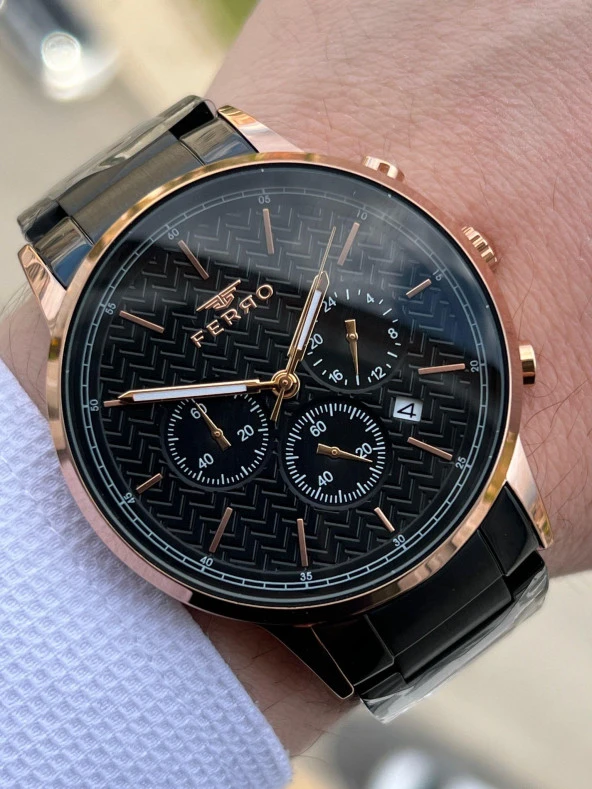 İç Fonksiyonları Aktif Chronograph 30 Mt Su Geçirmez Erkek kol Saat xf004 ürün görseli