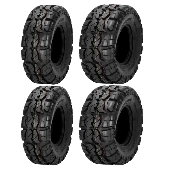 26x9-14 Ve 26x11-14 Deestone Radial Takım Atv Lastiği 8Kat D942