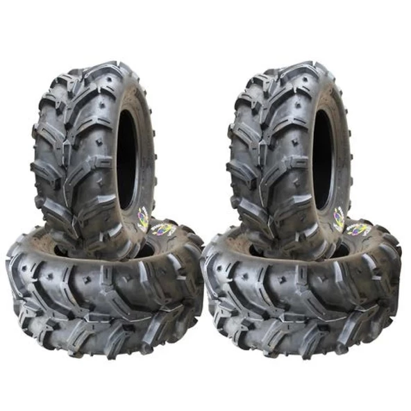 25X8-12 25X10-12 Deestone Takım Atv Lastiği 6Kat D932