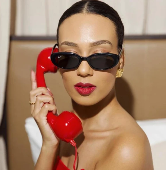 Ray-Ban RB4441D 667787 53 Kadın Güneş Gözlüğü - 4
