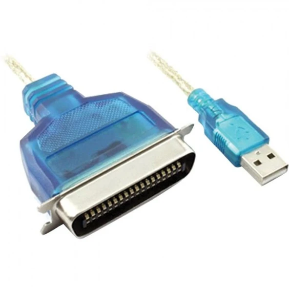 Usb 2.0 Paralel Port Printer Yazıcı Kablosu Lpt Ara Çevirici 1.5m