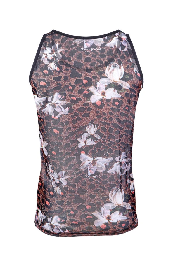 Erkek Desenli Transparan Atlet - 2