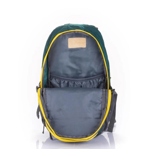 Young 40156 Bisiklet Paten Kaykay Sırt Çantası Yeşil - Resim 4