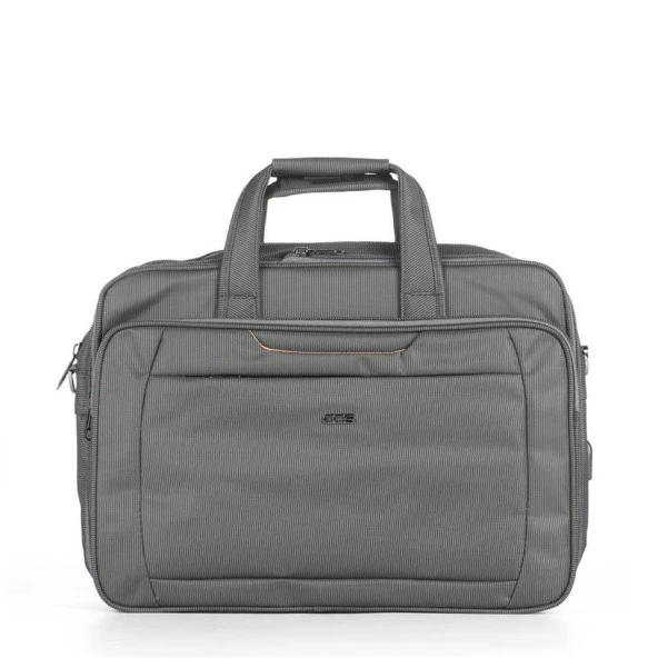 Ççs 71241 Omuz Askılı Laptop ve Evrak Çantası Gri - 2