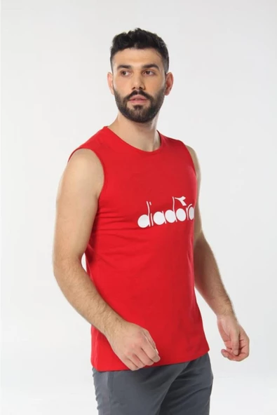 Diadora Therm Erkek Kırmızı Kolsuz T-shirt - 1ATL01-KIRMIZI - 2