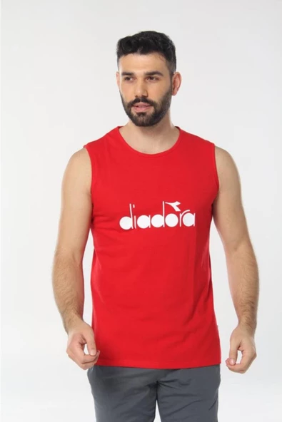 Diadora Therm Erkek Kırmızı Kolsuz T-shirt - 1ATL01-KIRMIZI - 3