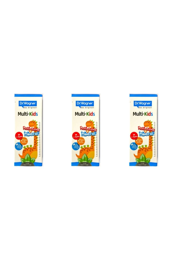 Dr. Wagner Multi Kids 150 ml 3 Kutu ürün görseli
