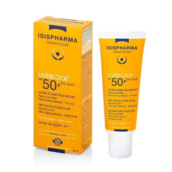 Isis Pharma Uveblock SPF50+ Dry Touch Ultra Fluid Light 40ml