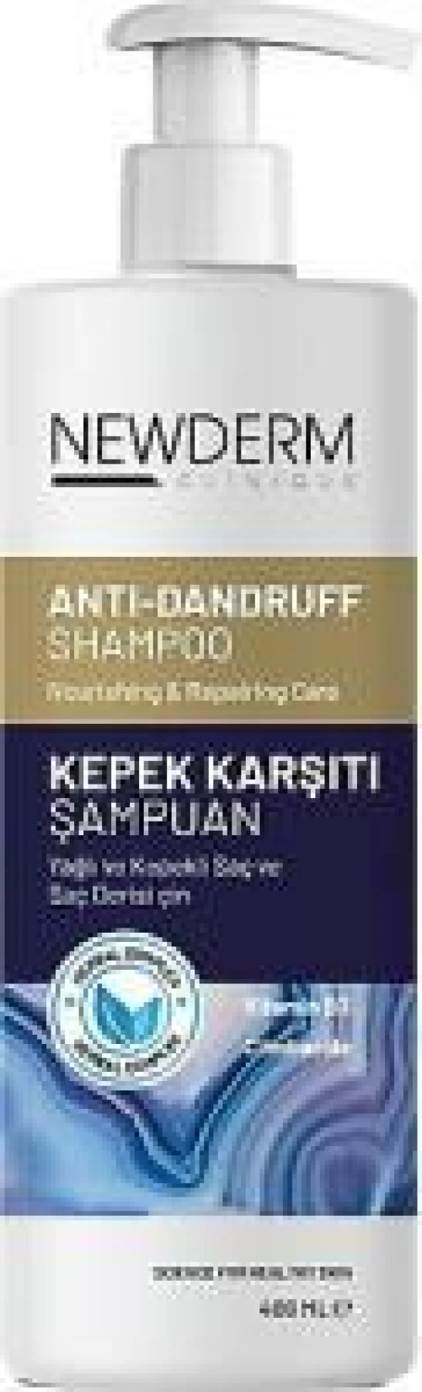 Newderm Anti-Dandruff Shampoo 400ml | Kepek Karşıtı Şampuan