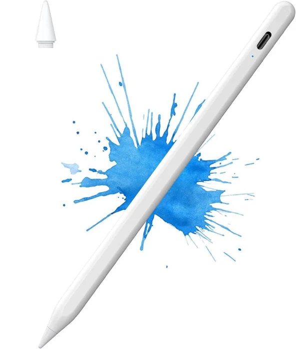 Apple iPad Stylus Dokunmatik Kalem Palm Rejection Mıknatıslı 2018 Sonrası iPadlar İçin Pencil 16