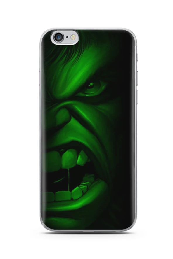 Iphone 6s Plus Hulk Tasarım Süper Şeffaf Silikon Telefon Kılıfı