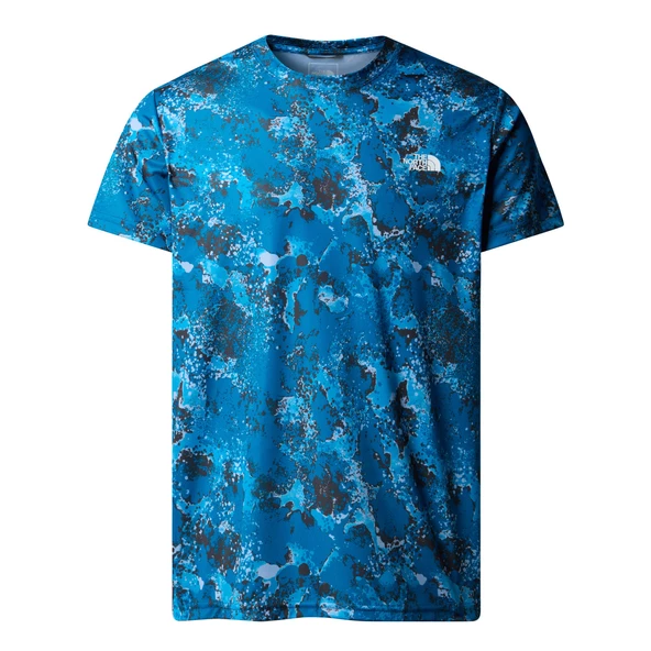 The North Face M REAXION AMP CREW PRINT Erkek T-Shirt NF0A8874WKI1
