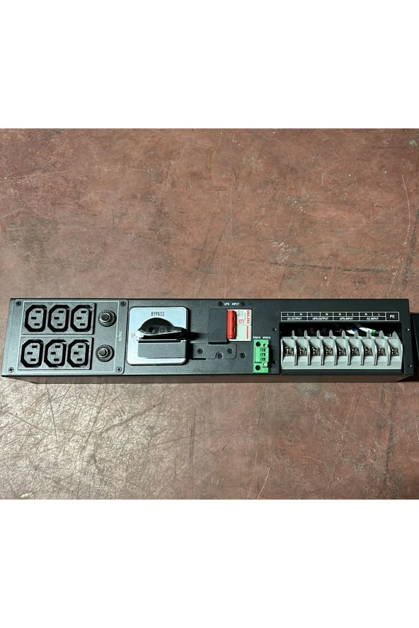 6-10KVA Raf Montajı için Harici Bakım Bypassı - 1
