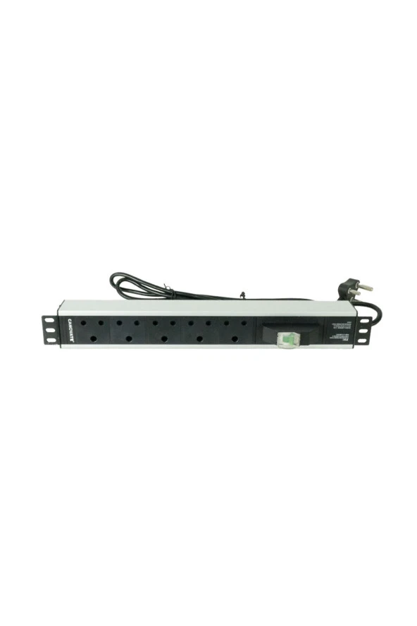 1,5U 19" 5xSouth Africa Tip 16a Devre Kesici South Africa Fiş PDU 1,5m - 2