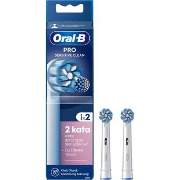 Oral-B Şarjlı Diş Fırçası Yedek Başlığı Sensitive X-Filament 2 adet ürün