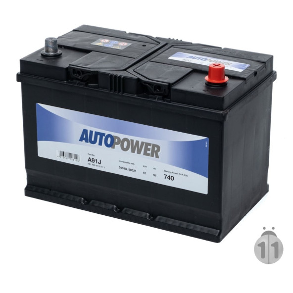 12V 91 AMPER 740A EN AUTOPOWER AKÜ ( VARTA ÜRETİMİ )