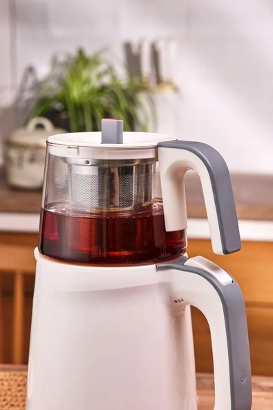 Homend Royaltea 1745H 1800 W Cam Demlikli Çay Makinesi - 4