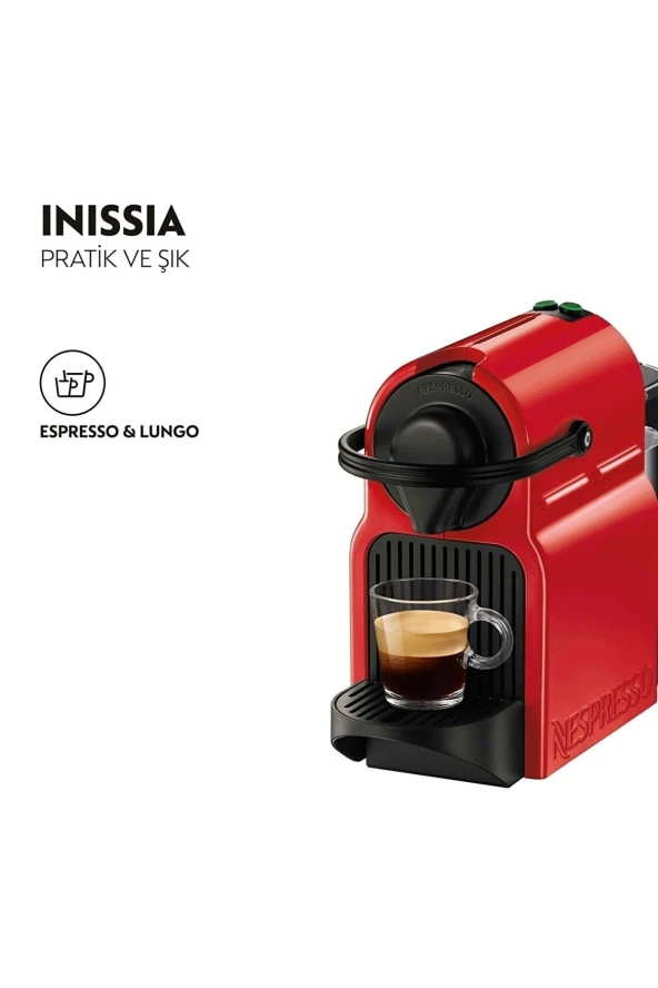 Nespresso Inissia C40 Kahve Makinesi C 40 (hediye Kapsül Yoktur)