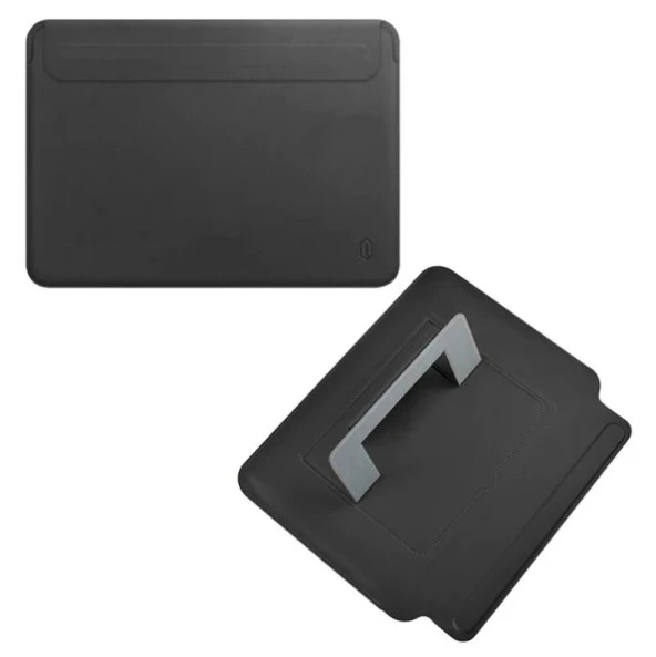 Wiwu Skin Pro Slim Stand Sleeve For 16  Inc  Laptop Stand -Siyah - Resim 3