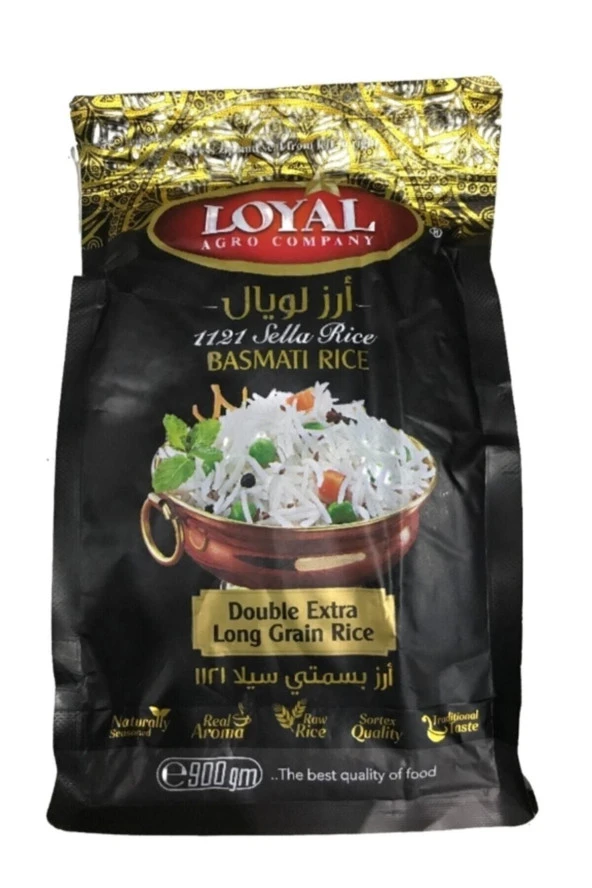 LOYAL Double Extra Long Grain Basmati Pirinç 3X900 Gr