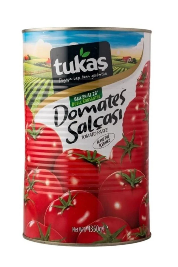 TUKAŞ Domates Salçası 4,350 Gr