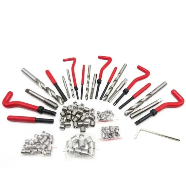 Valkyrie 131 Parça Diş Açma Helicoil Vida Tamir Onarım Seti M5-M12 Profesyonel 1. Kalite - 3