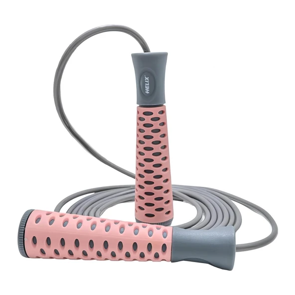 Atlama İpi Kauçuk Saplı Rulmanlı Helix JRP-10 Pembe - Resim 2