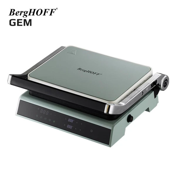BergHOFF GEM RETRO Mint Yeşil Dijital Izgara ve Tost Makinesi 7950501