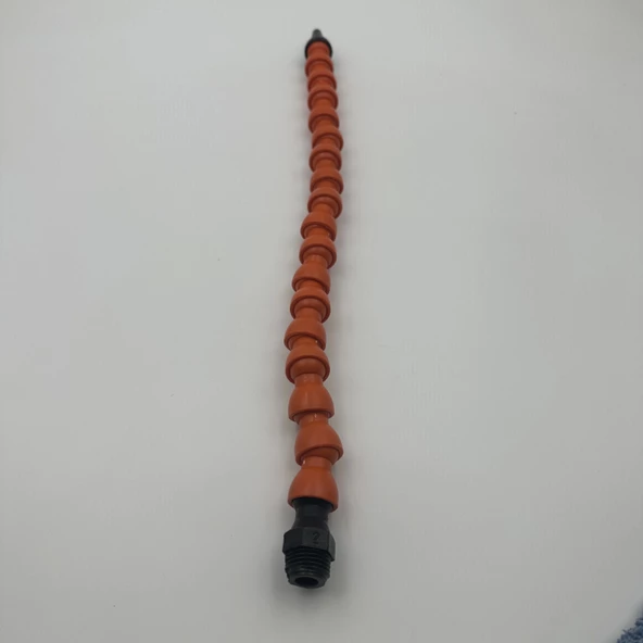 3/8 SPRAL BOR YAĞ HORTUMU DÜZ - Resim 2