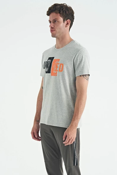 Air Jones Erkek Grimelanj 0 Yaka T-shirt 88218 - Resim 2