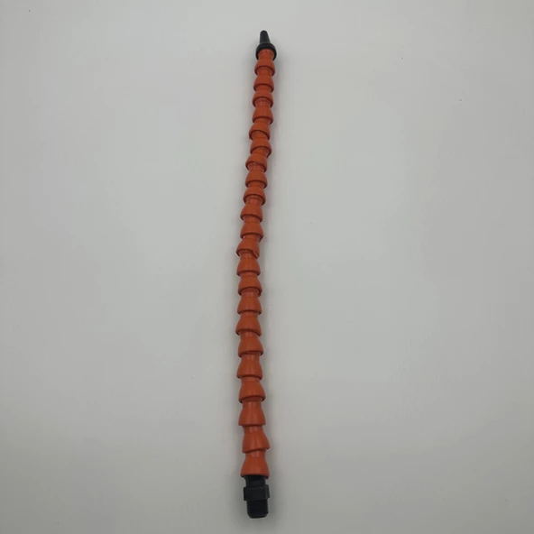 3/8 SPRAL BOR YAĞ HORTUMU DÜZ - Resim 5