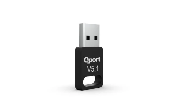 QPORT Q-BLU5.1 BLUETOOTH  5.1 USB ADAPTÖR DONGLE - 2