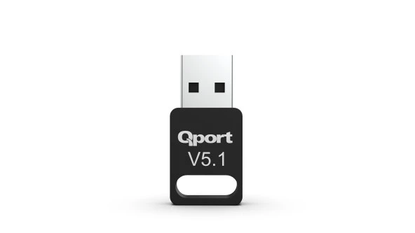 QPORT Q-BLU5.1 BLUETOOTH  5.1 USB ADAPTÖR DONGLE - 3