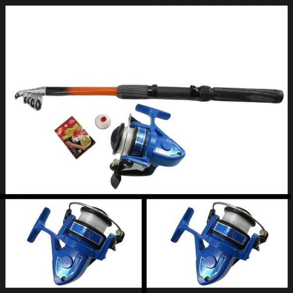 Uyguna-Yakala makina + Kamış 2.10 Mt Wizard Set-LER.019