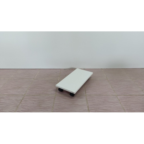 KOBİÇ Bilgisayar Kasa Taşıyıcı Sehpa 50x25x7,8 Cm (BEYAZ) - 4