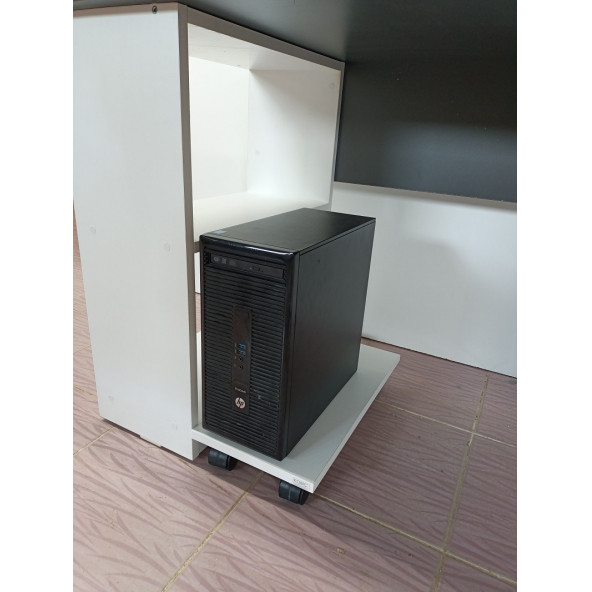 KOBİÇ Bilgisayar Kasa Taşıyıcı Sehpa 50x25x7,8 Cm (BEYAZ) - 5